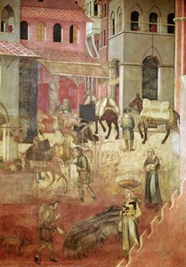 Effects of Good Government in City (detail)